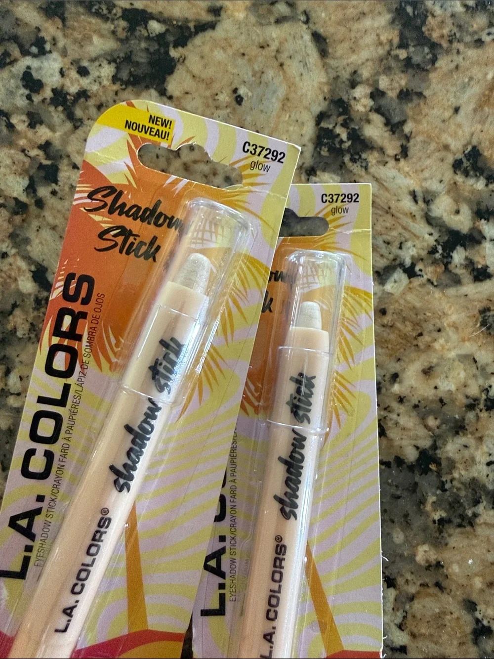 L.A. COLORS Glow Shadow Stick - White Pearl (2-Pack)